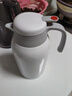 京东京造保温壶 家用大容量热水瓶户外保温暖水壶 304不锈钢白色2.2L 实拍图