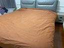 京东京造意式瓷磨四件套 60支长绒棉磨毛A类100%纯棉全棉床单被套床上冬天保暖双人 1.8m枫叶棕 实拍图