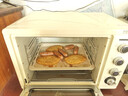柏翠（petrus）【政府补贴】电烤箱家用38升大容量独立控温多功能烤地瓜热风发酵可拆层架PE5400YE  实拍图