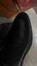 卡帝乐鳄鱼（CARTELO）皮鞋男士牛皮商务休闲西装正装德比鞋英伦结婚男鞋 6531 黑色 44  实拍图