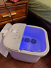 奥克斯泡脚桶按摩加热全自动足浴盆恒温电动洗脚桶足疗盆家用高深桶送爸爸妈妈父母长辈亲生日礼物礼品 【升级款】仿真鹅卵石指压+三段分区按摩+智能定时 实拍图