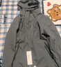 棉致冲锋衣户外秋冬季三合一夹克登山服男女防风防水外套男 黑色-男女同款（春秋款） XL （120-130斤） 实拍图