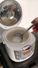 膳魔师（THERMOS）电饭煲家用小型2-3人电饭锅内胆不粘锅2升柴火饭不锈钢电饭煲底盘加热家电 白色 2L 【仿古炊火】 实拍图