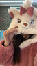 果壳（Gukoo）睡袍女冬季玛丽猫珊瑚绒睡衣加绒可爱女士家居服 玛丽猫睡袍 L  实拍图