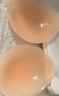 浪莎硅胶胸贴游泳配件隐形文胸女聚拢婚纱泳装胸贴大小胸用浅肤色C杯 实拍图