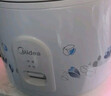 美的（Midea） 微压电饭煲 精铸发热盘大容量简单易控 黑晶内胆家用迷你小电饭锅 1-2-3-5-8人家用商用 4升款 4L 2-6人用 实拍图