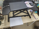 乐歌升降实验桌电脑桌站立办公升降台坐站交替家用可折叠桌MX1雅黑 实拍图