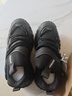 德尔惠（DEERWAY）男鞋子男2025秋冬季老爹鞋男士复古软底增高网面休闲鞋 黑色 41 实拍图