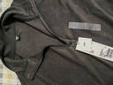 优衣库女装HEATTECH弹力摇粒绒半拉链套头衫/打底衫479693 39 棕黑色 2XL /165/100B 实拍图
