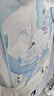 babycare婴儿抑菌凉席宝宝透气冰丝席儿童幼儿园可水洗鲸鱼喷泉56*100CM 实拍图