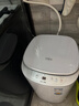 智洁小黄鸭婴儿迷你洗衣机4.5kG高温煮洗全自动洗衣机宝宝小型儿童带智能烘干杀菌除螨洗烘一体机家用免污洗 4.5KG炫白【高温煮洗+深层去污】杀菌除螨 实拍图