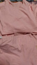 爱宝适孕妇秋衣秋裤纯棉秋冬月子服孕妇睡衣哺乳衣喂奶衣 L粉色M306 实拍图