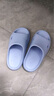 朴西小鲨鱼软底儿童凉拖鞋男童宝宝洗澡防滑家居室内拖鞋女童 原力蓝 实拍图