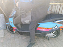 立马电动摩托车【CCTV大国品牌】极限登峰高速续航109KM 超强劲电机72V38Ah铅酸智能电动车蒂芙尼蓝 实拍图