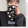 博沃尼克围脖冬季女韩版百变挂耳防风寒面罩保暖护颈脖套百搭围巾加厚口罩 实拍图