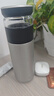 京东京造钛健康保温杯纯钛茶隔【茶水分离】茶杯子男女大容量 冰花漆500ml 实拍图