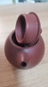 京东京造 宜兴紫砂壶手工茶壶【原矿紫泥】煮泡茶具文人龙蛋壶100ml礼盒装 实拍图