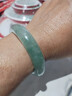 慕公子“长相思”缅甸翡翠真玉手镯子冰透种女士款妈妈飘花珠宝正品处理 “长相思” 翡翠手镯 52mm-53mm（赠玉石吊坠+礼盒） 实拍图