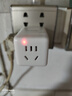 松下（ Panasonic）魔方插座/转换插头插座10A 多功能插座/插座转换器 三位无线魔方 WHSC200300W 实拍图