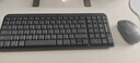 罗技（Logitech）MK251无线蓝牙键盘鼠标套装 办公商务笔记本电脑 数字键盘99键黑色键鼠套装（K251键盘+M196鼠标） 实拍图