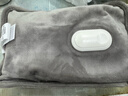 彩虹热水袋暖手宝充电暖宝宝暖水袋注水暖手袋热敷暖肚子暖脚 灰色 实拍图