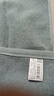 金号毛巾 纯棉洗脸巾吸水纯色加厚面巾 灰色76*34.5cm 130g 实拍图