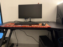 木藝生 电脑桌台式电竞桌简易书桌学习桌办公桌游戏椅组合套装直播桌子 【暗夜装甲单桌】长120 送货上门 实拍图