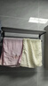 尔沫毛巾架卫生间免打孔浴巾架一体挂架套件厕所洗澡间浴室架子置物架 实拍图