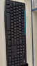 罗技（Logitech）MK275 键鼠套装 无线键鼠套装 办公键鼠套装 全尺寸 商务键鼠套装 带无线2.4G接收器 黑蓝色 实拍图