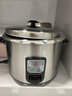 三角牌（Triangle）电饭煲4-5人老式316不锈钢0涂层2-3人电饭锅家用5-8人大容量微压蒸煮一体饭粥锅 6升【加厚304不锈钢】 6L 实拍图