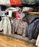 优衣库合作款/女装男装PUFFTECH空气棉服连帽外套/秋冬新款480064 08 深灰色 M 实拍图