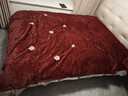 水星家纺毛毯冬季加厚加绒保暖毛绒毯子双层铺床盖毯可机洗约9斤200×230cm 实拍图