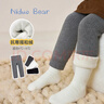 尼多熊女童保暖打底裤秋冬宝宝儿童连裤袜加绒加厚女童摇粒绒秋冬 实拍图
