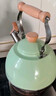 苏泊尔SUPOR 鸣笛不锈钢开水壶 复合底磁通烧水壶 2.5L绿色ES25TS01-G 实拍图
