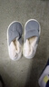 洁丽雅防水棉拖鞋男士秋冬季室内居家防滑保暖厚底踩屎感加绒全包棉鞋女 灰色【防水羽绒布，耐赃易清洗】 42-43 (适合41-42) 实拍图