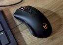 雷神（ThundeRobot）无线游戏鼠标ML201 无线2.4G鼠标 办公家用电竞鼠标2400DPI 长续航 绝地求生吃鸡cf 无畏契约 黑色 实拍图