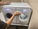 统帅（Leader）海尔智家内衣洗衣机全自动 2公斤洗烘双筒小型迷你 双桶 国家补贴XQGL20-ZHBD671WU1 林高远同款 实拍图