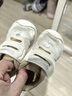 基诺浦（ginoble）儿童步前鞋2025年秋季婴幼儿机能鞋男女宝宝鞋子GB2457低语白 实拍图