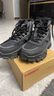 狠洋劳保男鞋子冬季加绒棉鞋工作防滑耐磨秋季运动登山黑色马丁靴子男 961黑色加绒【高品质】 42 实拍图