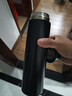 炊大皇 保温杯 316L医用级不锈钢茶水分离商务便携保温杯 黑色 490ml 实拍图