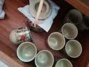 【买壶送过滤】中式大号提梁壶复古茶壶茶杯耐高温整套茶具泡茶壶 花团锦簇 一壶六杯【送过滤网】 实拍图