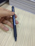 百乐（PILOT） 可擦笔水笔黑色按动热可擦中性笔LFBK-23EF摩磨擦魔力擦笔芯0.5 蓝黑笔1支+笔芯3支 实拍图