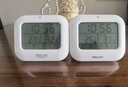 德力西电气（DELIXI ELECTRIC）电子温度计家用室内婴儿房高精度温湿度计可充电式壁挂式室温计 实拍图