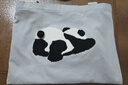 野兽派家居（tbh）野兽派帆布袋PANDA POMPOM熊猫系列手提袋全棉刺绣购物袋 熊猫嘭嘭 PANDA POMPOM 帆布袋 实拍图