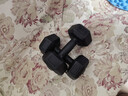 特步（XTEP）哑铃男女士六角家用运动健身器材举重组合套装包胶小亚玲2KG*2 实拍图