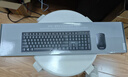 联想（Lenovo）无线键盘鼠标套装 无线键鼠套装 办公鼠标键盘套装 MK23电脑键盘笔记本键盘 黑 实拍图