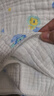 全棉时代 婴儿浴巾 新生儿童6层水洗纱布浴巾纯棉狮子飞机蓝115*115cm 实拍图