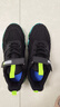 李宁热断码童鞋男童运动鞋春秋季透气双网中大童男孩皮面休闲跑步鞋 9919黑绿网面 38 内长24.3cm 实拍图
