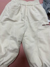 巴拉巴拉童装儿童长裤男童女童宝宝束脚裤子秋冬宽松百搭休闲裤 浅卡其50311 100 cm 实拍图