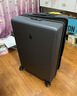 地平线8号（LEVEL8）行李箱密码拉杆箱男女托运大容量万向轮学生旅行者PC箱 24英寸黑 实拍图